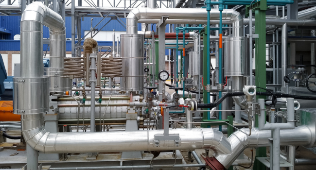 Jacketing en fábrica